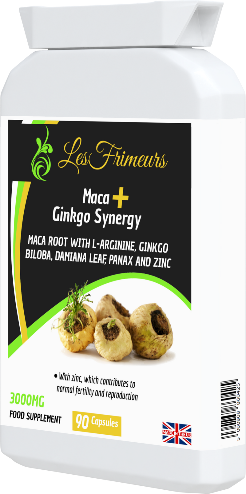 Maca + Ginkgo Synergy