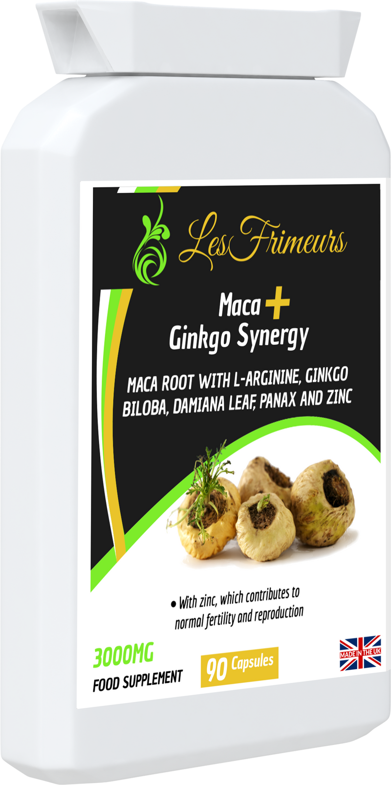 Maca + Ginkgo Synergy