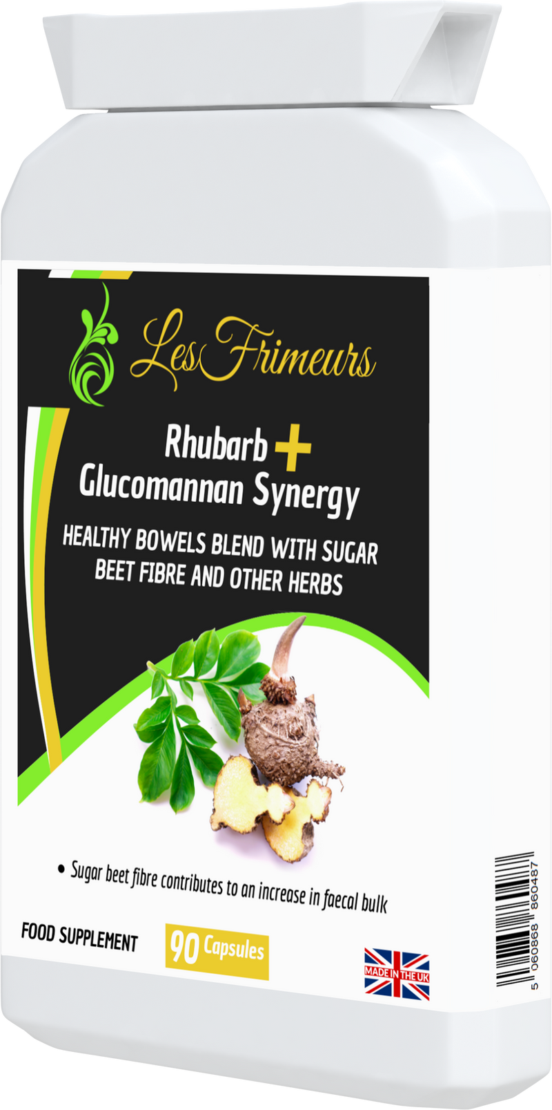 Rhubarb + Glucomannan Synergy