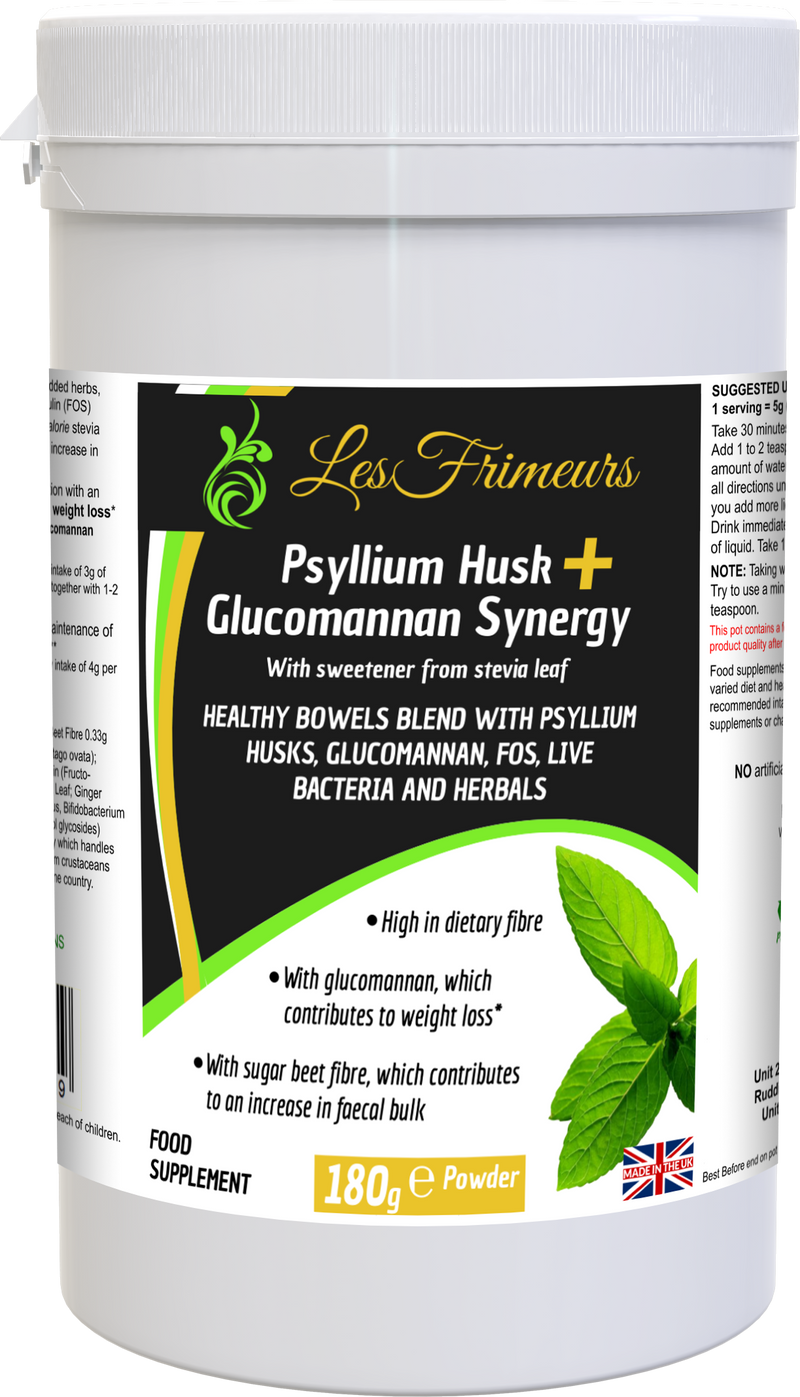 Psyllium Husk + Glucomannan Synergy