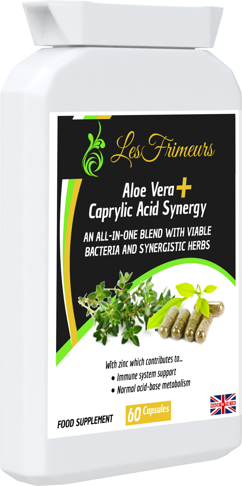 Aloe Vera + Caprylic Acid Synergy